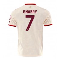 Dres Bayern Munich Serge Gnabry #7 Tretina 2024-25 Krátky Rukáv